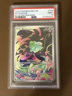 Bulbasaur 133 - PSA 9 - Pokemon Meg En-Mega Evolution - MINT - Image 1