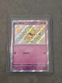 Pokemon Abra 148/091 Paldean Fates Shiny Rare NM Condition 148/091 - Image 1