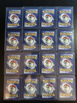 Lot Of 16 Pokemon TCG Entei #34 Black Star Movie Promo Reverse Holo 2001 WOTC - Image 2