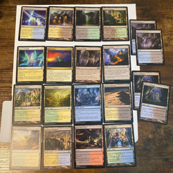 MTG Lot 20 Gate Lands Commander EDH Lands Bant Esper Abzan Witch Dimir Orhoz - Image 1