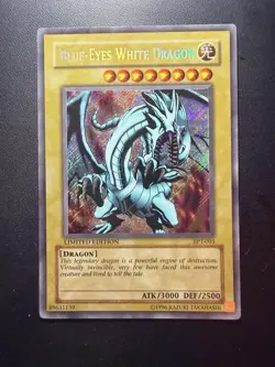 Yu-Gi-Oh TCG Blue-Eyes White Dragon BPT-003 Secret Rare Limited Edition - Image 1