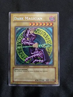 Yu-Gi-Oh Dark Magician BPT-001 Limited Edition Collecters Tin Secret Rare - Image 1
