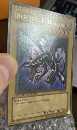 Red-Eyes B. Dragon - BPT-005 - Limited Edition - Secret Rare LP - Image 4