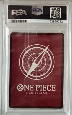 One Piece Ace & Newgate ST22-001 Black & White Alt Art Leader PSA 10 English Gem - Image 2