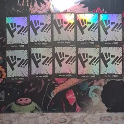 One Piece CCG Don!! Holo Cards Lot x10 English - Image 1