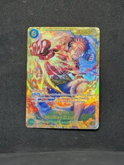 One Piece TCG Monkey.D.Luffy OP13-118 SEC OP-13 Carrying On His Will - Image 2