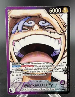 2024 One Piece Emperors in the New World Monkey.D.Luffy Leader Alt Art #OP09-061 - Image 1