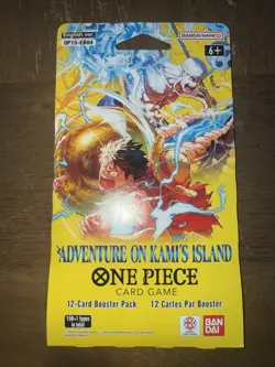 NEW One Piece TCG OP-15 Adventure on Kami's Island Sleeved Booster Pack English - Image 1