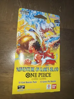 NEW One Piece TCG OP-15 Adventure on Kami's Island Sleeved Booster Pack English - Image 2