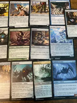 MTG Drone Construct Golem Artifact Robot Vehicle Theme Lot 19 Cards Commander - Image 3