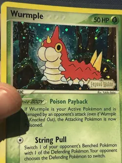Wurmple - 70/92 EX Legend Maker - Reverse Holo Stamped Pokemon Card - Image 2
