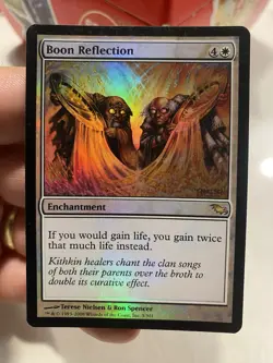 Boon Reflection FOIL Shadowmoor NM White Rare MTG - Image 1