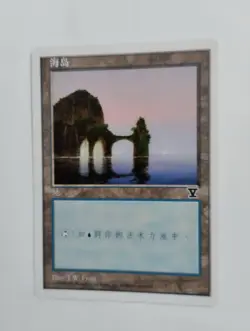 1 x MTG S-Chinese 5E Basic Land Island (D)---N/M - Image 1