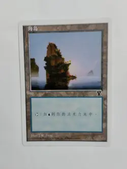 1 x MTG S-Chinese 5E Basic Land Island (B)---N/M - Image 1