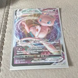 Pokemon Mew VMAX 114/264 Swsh08: Fusion Strike Ultra Rare Holo 310 HP - Image 1