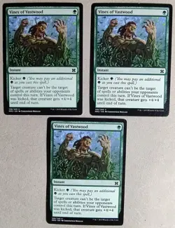 Vines of Vastwood (x3) -Modern Masters 2015 -Regular -LP- Free Shipping - MTG - Image 1