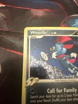 Weavile G 17/127 Rare Platinum Pokemon US SELLER LP - Image 2