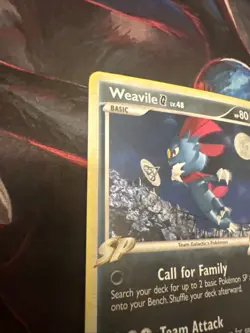 Weavile G 17/127 Rare Platinum Pokemon US SELLER LP - Image 5