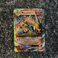 Pokemon TCG M Charizard EX 13/108 Evolutions 2016 Holo Ultra Rare - Image 1