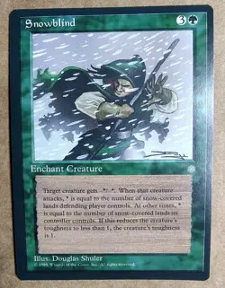 MTG Ice Age - Snowblind - NM - Magic the Gathering - Free Shipping - Image 1