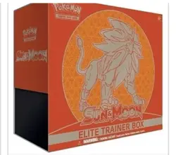 Pokemon Sun & Moon Elite Trainer Box Solgaleo Sealed English Pokemon TCG - Image 1