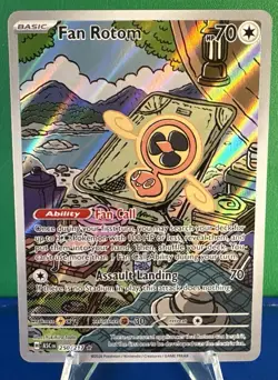 Pokemon TCG Fan Rotom 250/217 Ascended Heroes Illustration Rare - Near Mint - Image 1