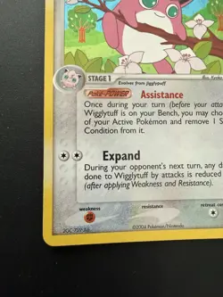 Pokemon TCG EX FireRed & LeafGreen Wigglytuff #52/112 Holo Near Mint - Image 5