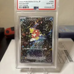 Pokemon PSA 10 Magikarp 080/073 AR Art Rare Full Art Japanese Triplet Beat -US - Image 2
