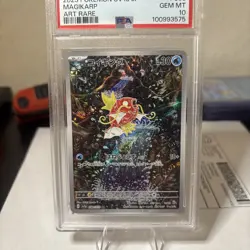 Pokemon PSA 10 Magikarp 080/073 AR Art Rare Full Art Japanese Triplet Beat -US - Image 4