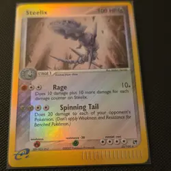 Pokemon Steelix Rare Reverse Holo 23/100 Sandstorm 100 HP 2003 Card - Image 1