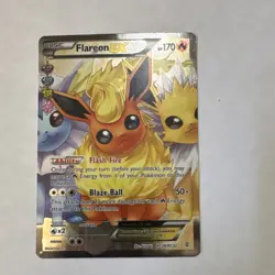 Flareon EX RC28/RC32 Generations Radiant Collection Full Art Holo Ultra Rare - Image 1