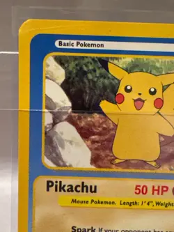 Pikachu Funskool 2004 India Pokemon Card Vintage - Excellent Condition - Image 2
