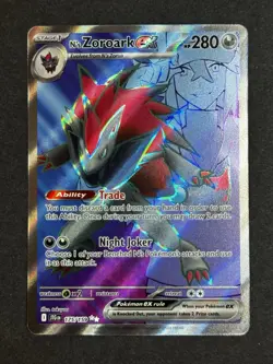 N's Zoroark ex 175/159 Journey Together Full Art Pokemon TCG NM/MINT - Image 1