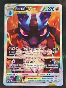 Lucario VSTAR SWSH291 Holo P Sword & Shield Promo NM Pokemon - Image 1