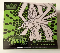 Perfect Order Pokemon Center Elite Trainer Box PC ETB - Sealed - In Hand - Image 1