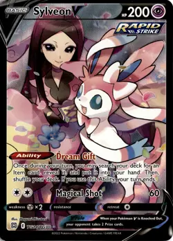 Pokemon TCG Sylveon V TG14/TG30 Swsh09: Brilliant Stars Trainer Gallery Holo -NM - Image 1