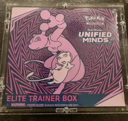 Pokemon TCG SUN & Moon Unified Minds Elite Trainer Box Sealed New OVP - Image 1