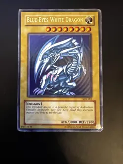 Yu-Gi-Oh! Blue-Eyes White Dragon SDK-001 Ultra Rare Kaiba Unlimited Konami - Image 1