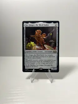 MTG Syr Ginger, the Meal Ender Wilds of Eldraine NM R Magic - Image 1