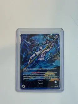 One Piece - OP15-058 Enel Leader Alt Art Adventure on Kami's Island English NM - Image 1