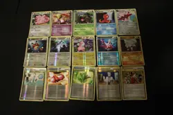 15 Pokemon Card Lot EX-PL Holos & Reverse Holos HGSS, Unleashed, Call of Legends - Image 1