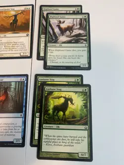 MTG Lot 8 Cards Elk Ox Antelope Tribal WOTC Creature Type EDH Commander Budget - Image 3