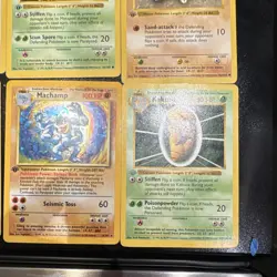 Pokemon TCG Base Set FIRST EDITION shadowless Card Lot - Image 3
