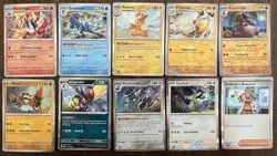 Pokemon Scarlet & Violet Base Set 10 Card Lot - Image 1