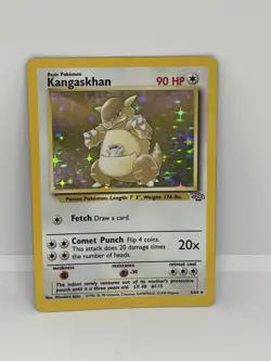 Kangaskhan - 5/64 - Jungle - Holo Rare Unlimited Pokemon TCG Card TCG LP Vintage - Image 1