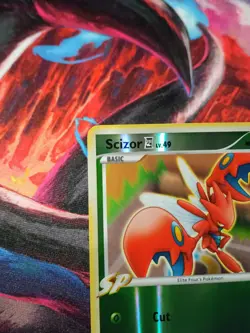 Scizor 48/111 Rising Rivals Reverse HoloPokemon TCG Card S4 - Image 2