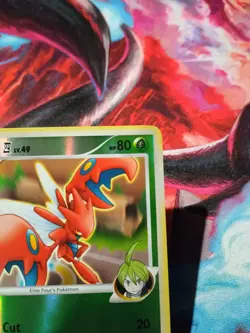 Scizor 48/111 Rising Rivals Reverse HoloPokemon TCG Card S4 - Image 3