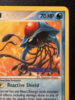 Prerelease Tentacruel 45/92 EX Legend Maker Pokemon Card Rare Stamped Near Mint - Image 4