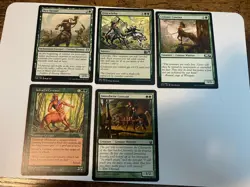 MTG Centaur Tribal Commander Set - 5 Card Lot Themed Deck Creatures EDH Magic - Image 1