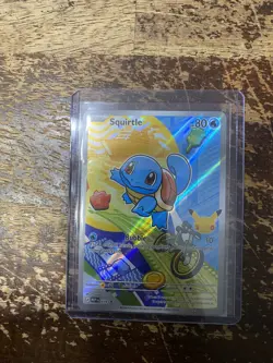 Pokemon First Partner Squirtle 39 Black Star Promo Card Pack Fresh Near Mint HTF - Image 1